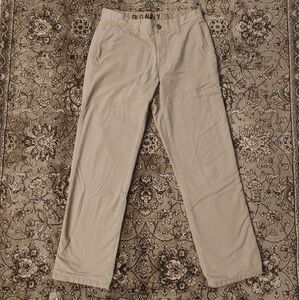 Old Navy Men's Flannel Lined Khaki Chinos